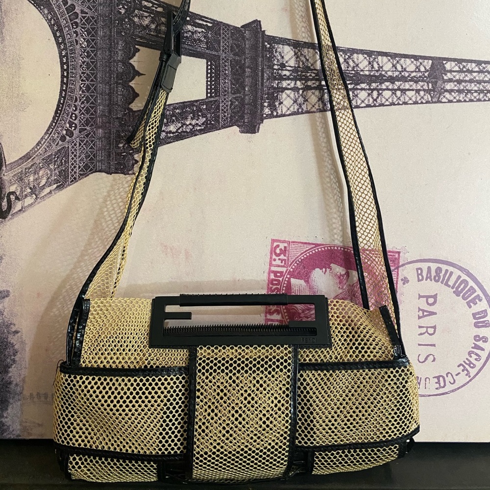 Fendi netted bag